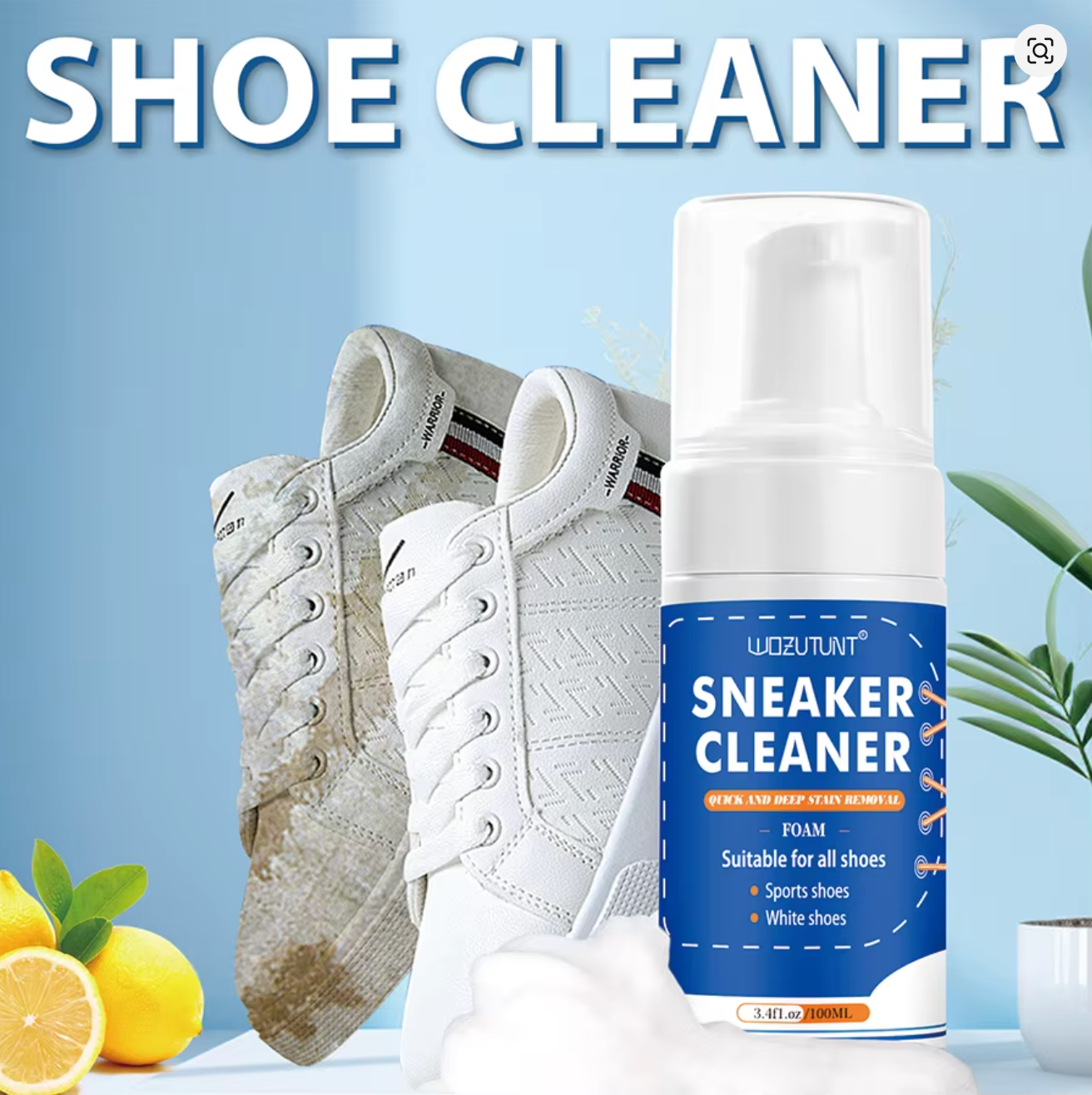 Foam Cleaner for Tennis