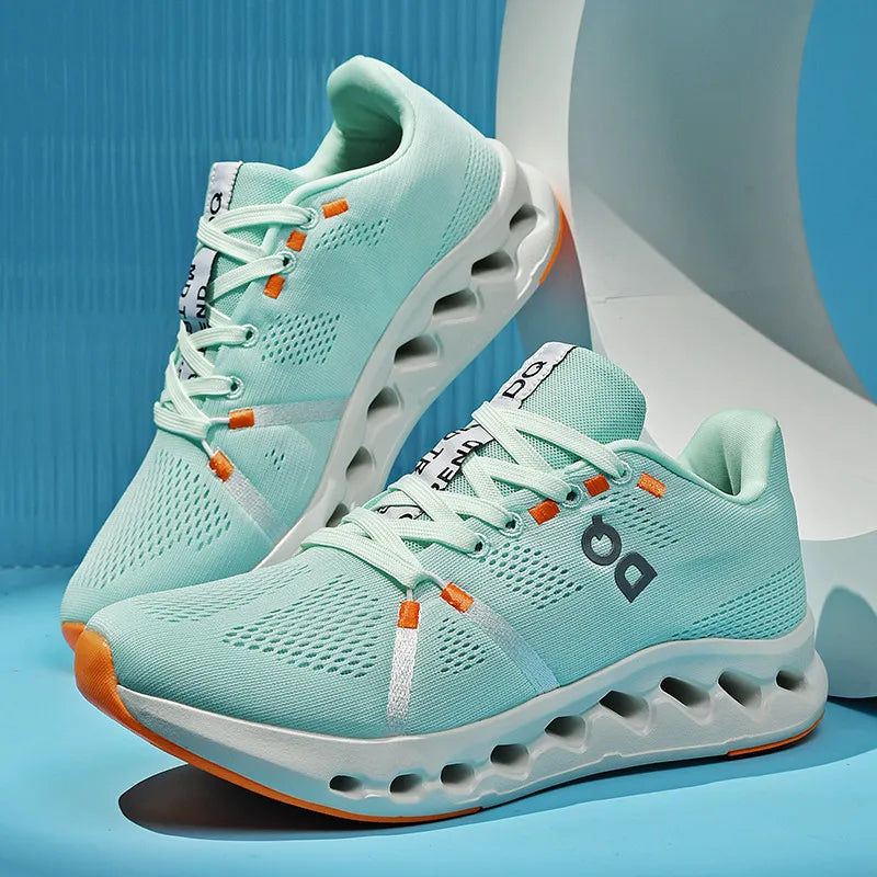 DQ Unisex Sports Shoes Gold