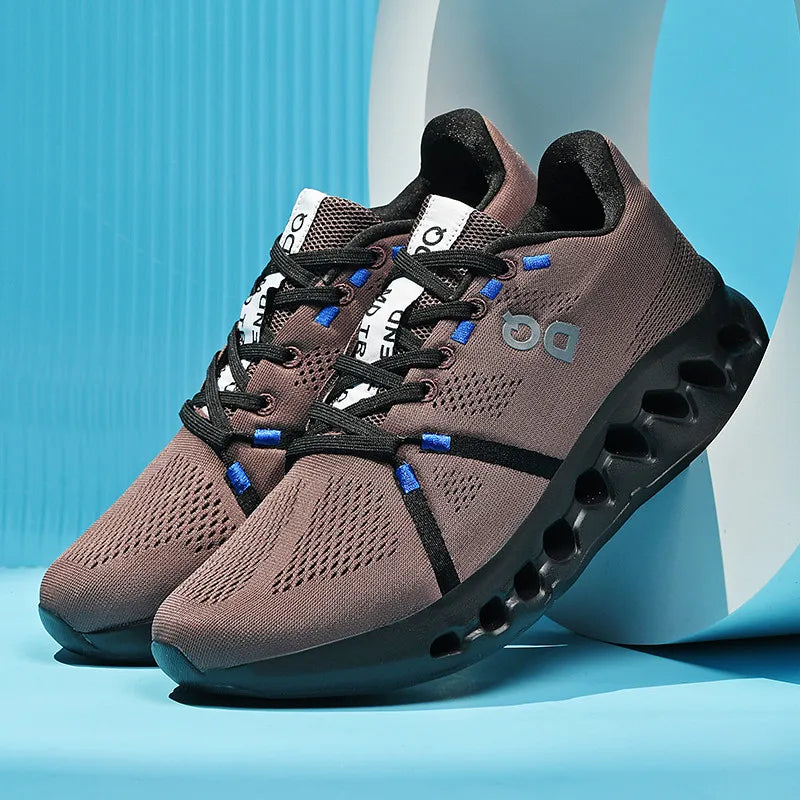 DQ Unisex Sports Shoes Gold