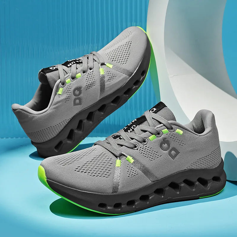 DQ Unisex Sports Shoes Gold